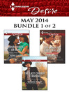 Cover image for Harlequin Desire May 2014 - Bundle 1 of 2: Your Ranch...Or Mine?\The Sarantos Baby Bargain\The Last Cowboy Standing